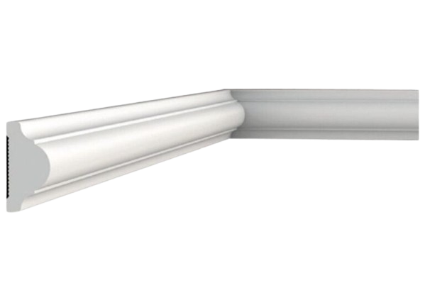 Moulure Polystyrène Bombé 4x240cm
